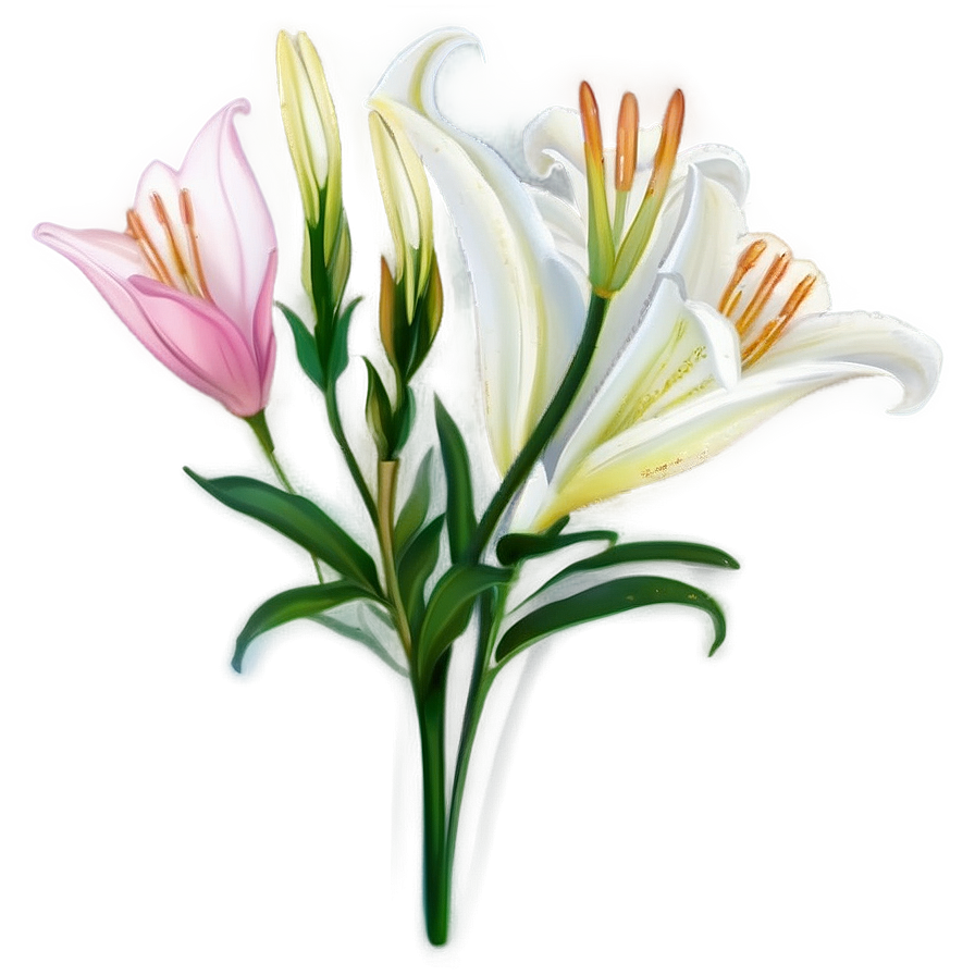Graceful Lily Png Xon16 PNG