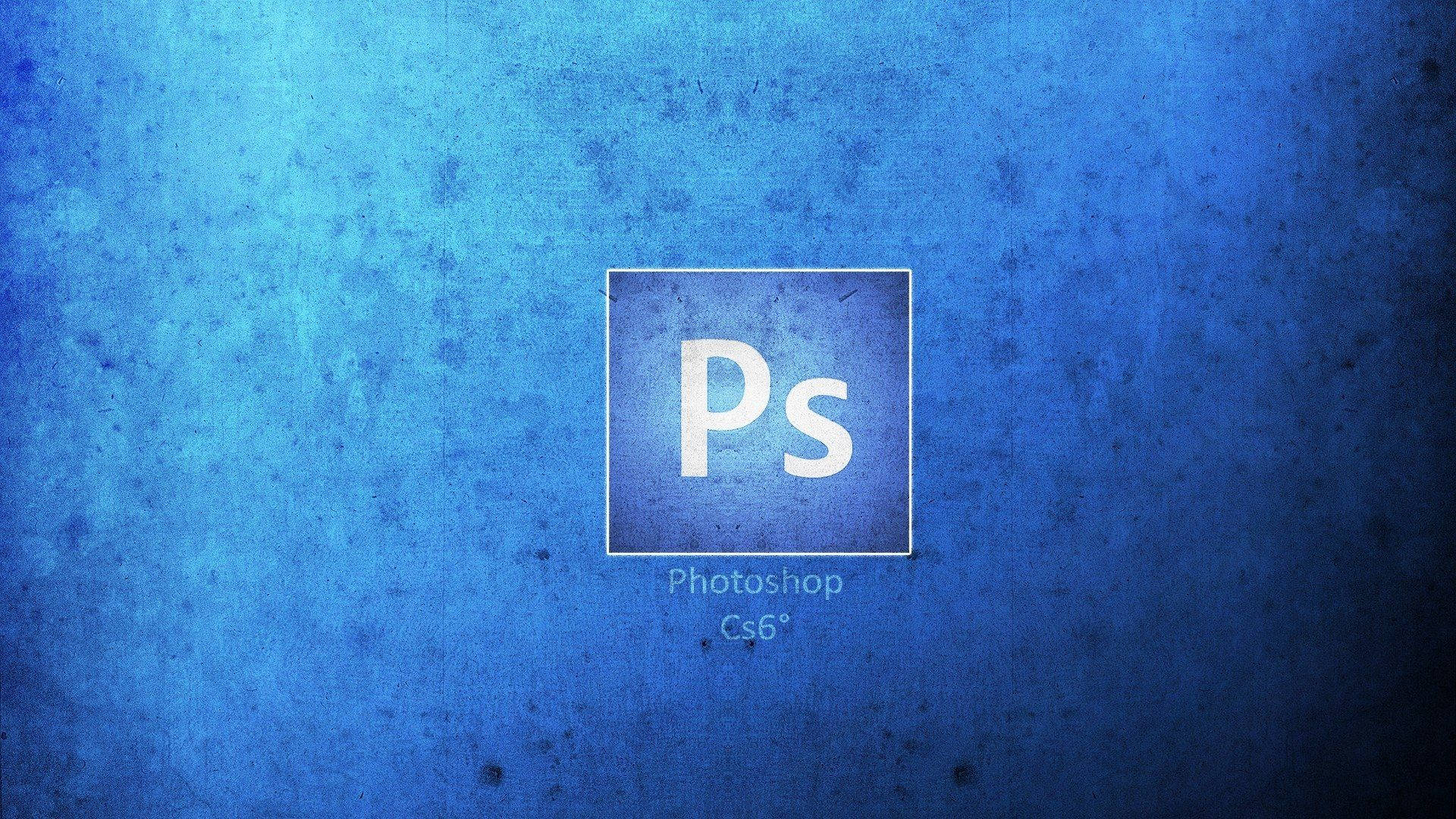 Gradient Blue Adobe Photoshop Wallpaper