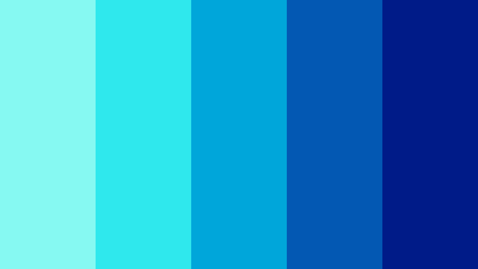 Colorful gradient blue background
