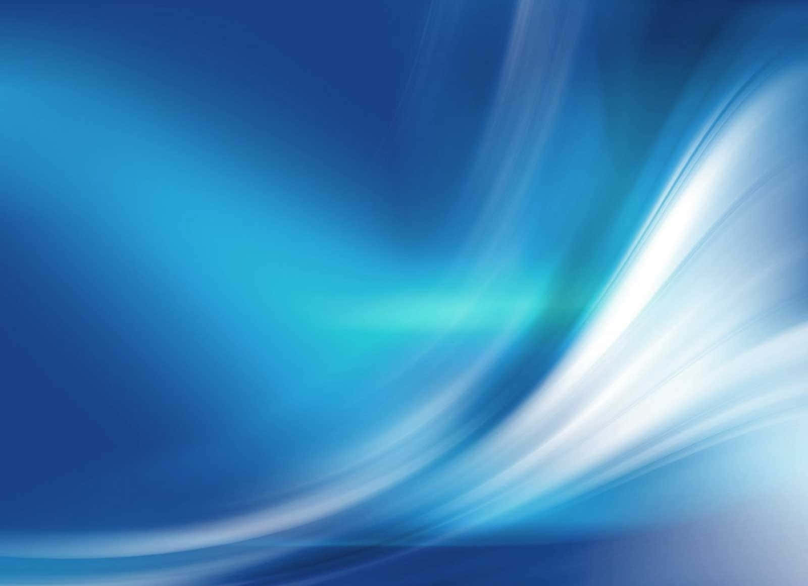 Blue Abstract Background With Waves