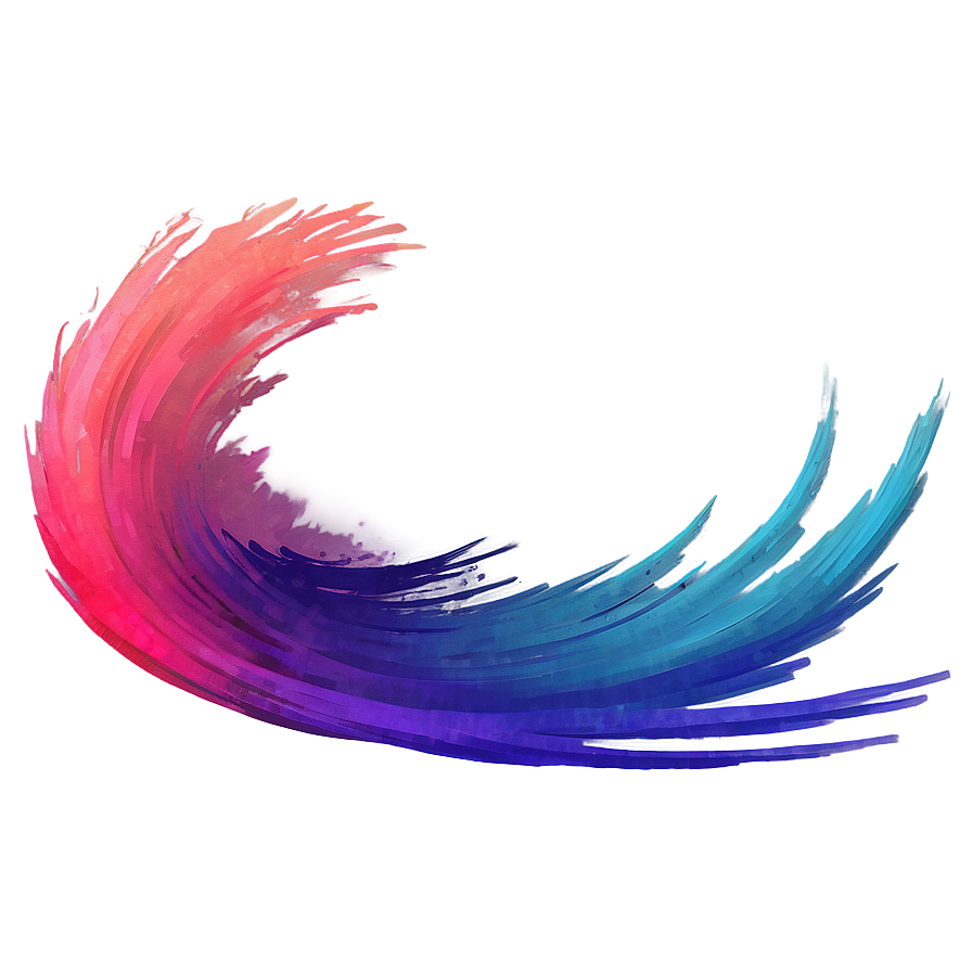 Gradient Brush Stroke Png Yrn PNG