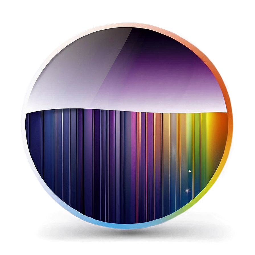 Gradient Circle Art Png 06122024 PNG