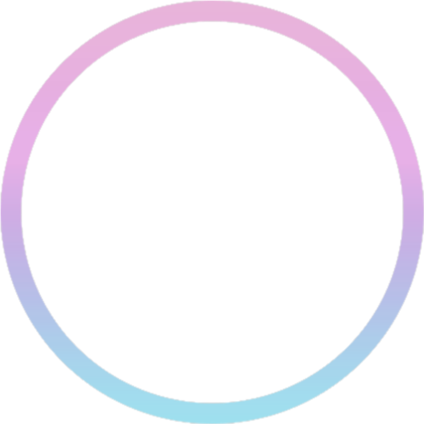 Gradient Circle Outline Graphic PNG