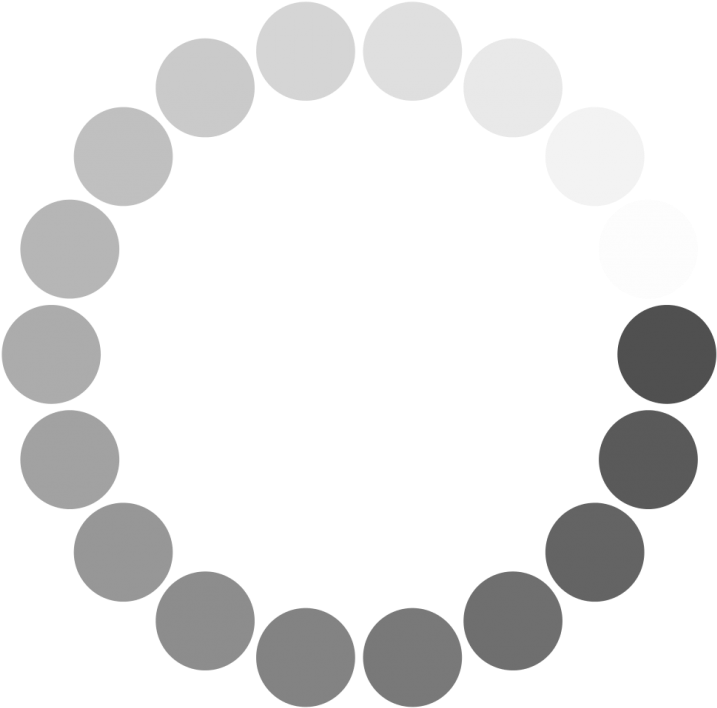 Gradient Dot Circle Pattern PNG
