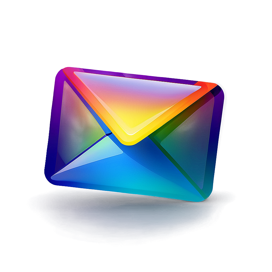 Gradient Email Icon Png 96 PNG