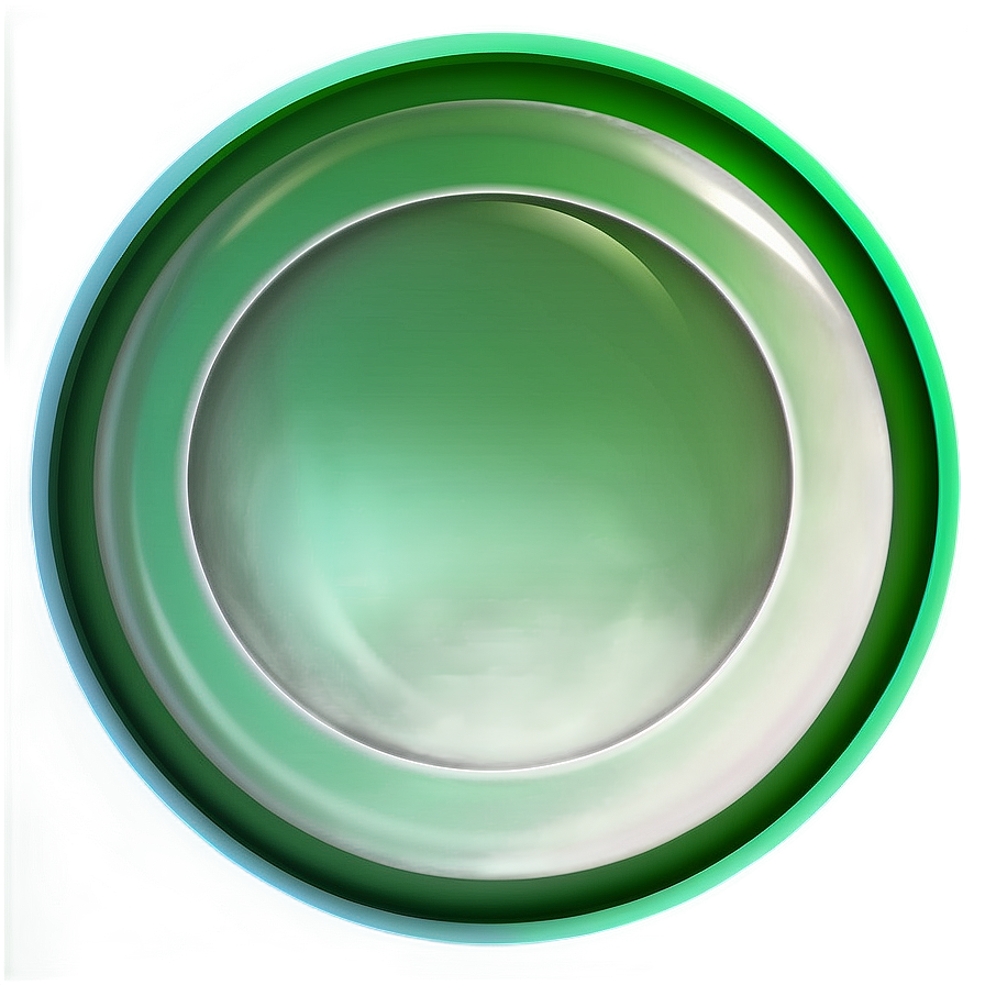 Gradient Green Circle Png Pso PNG