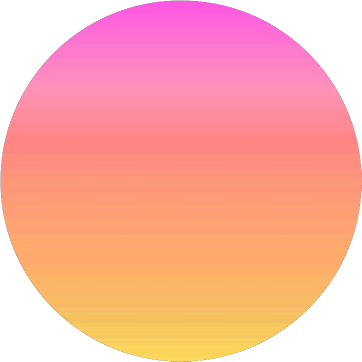 Gradient Pink Circle Abstract PNG