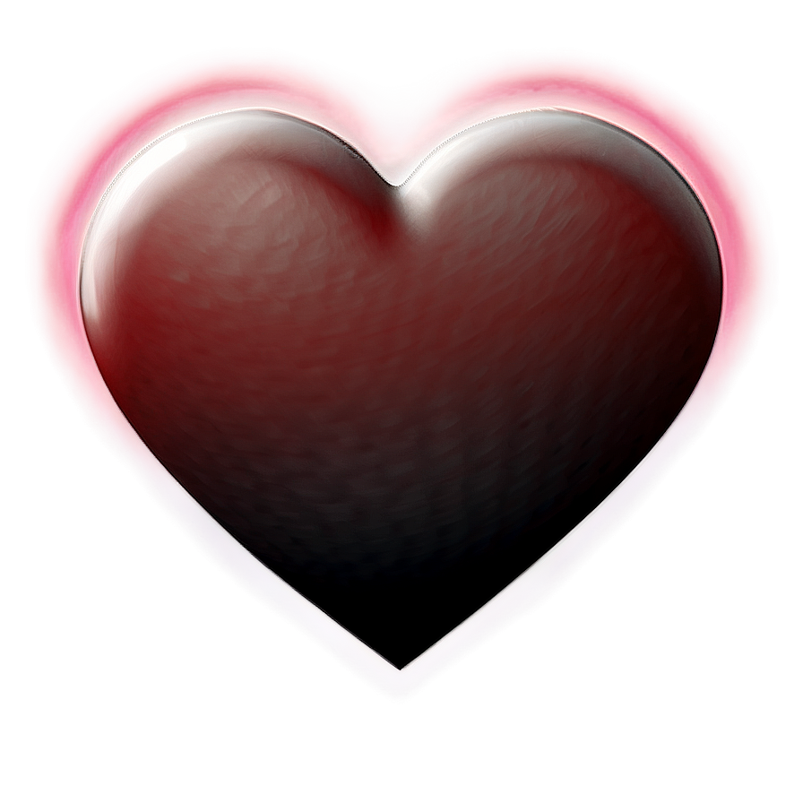 Gradient Red Heart Emoji Png Idc PNG