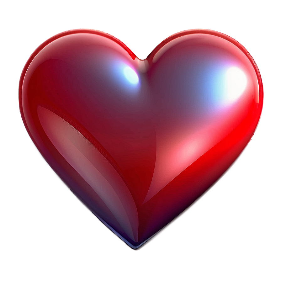 Gradient Red Heart Png 05242024 PNG