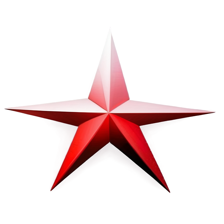 Gradient Red Star Png Jjt PNG