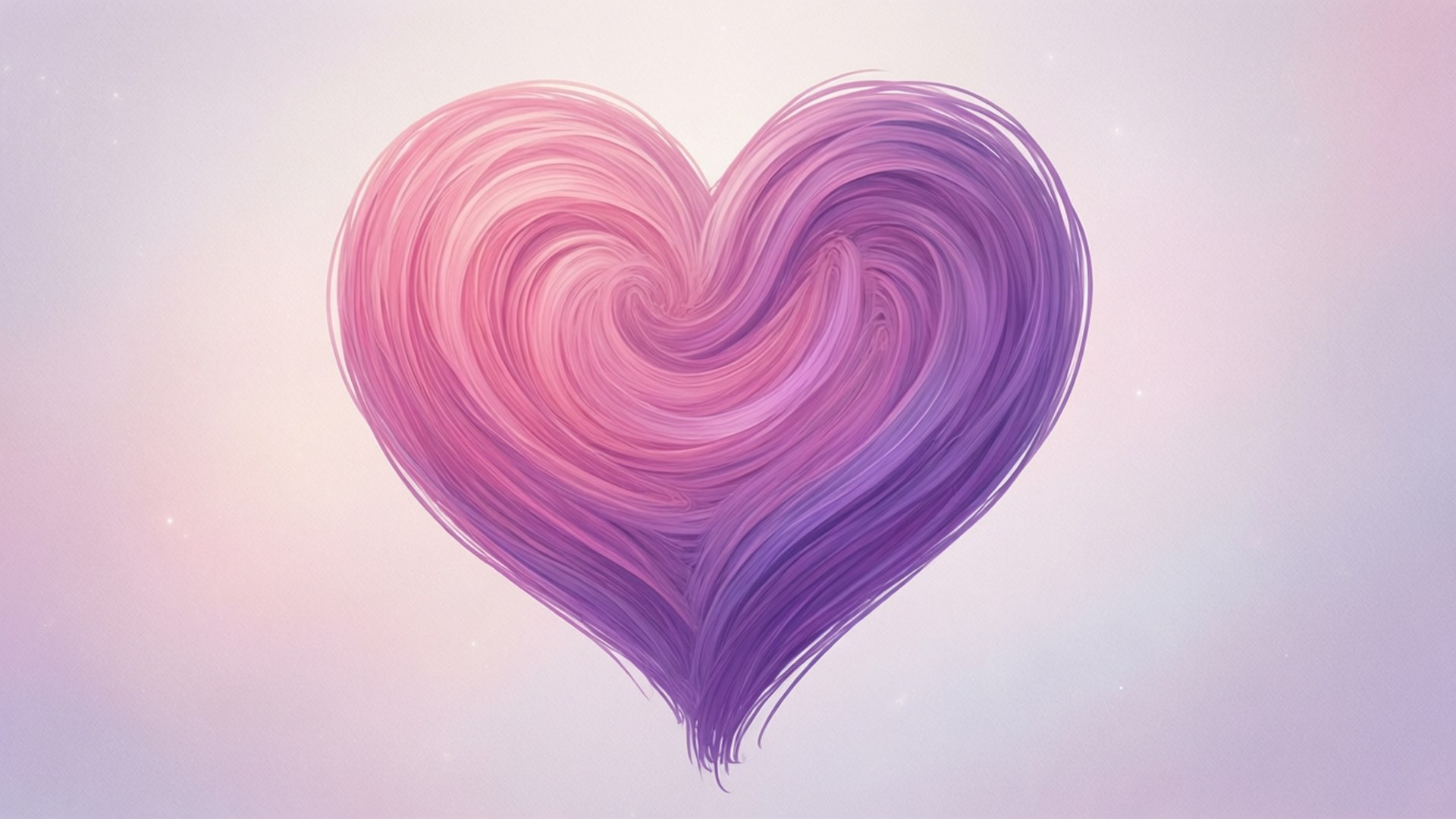 Gradient Scribble Heart
