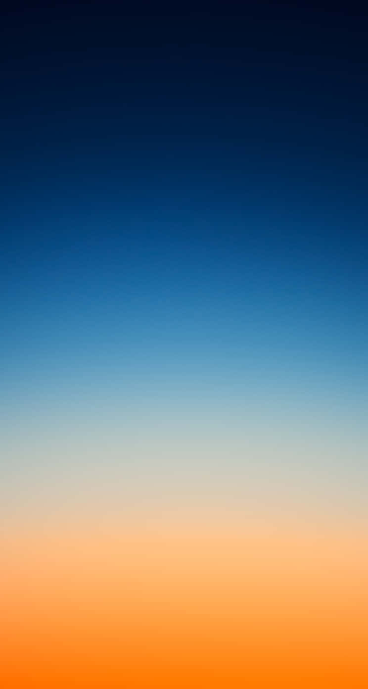 Gradient Sunset Sky Wallpaper