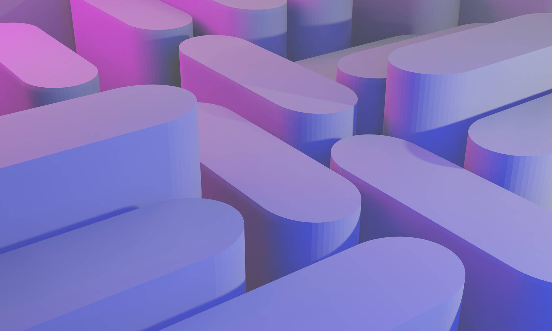 Gradient Violet Ellipses Animated Desktop Wallpaper