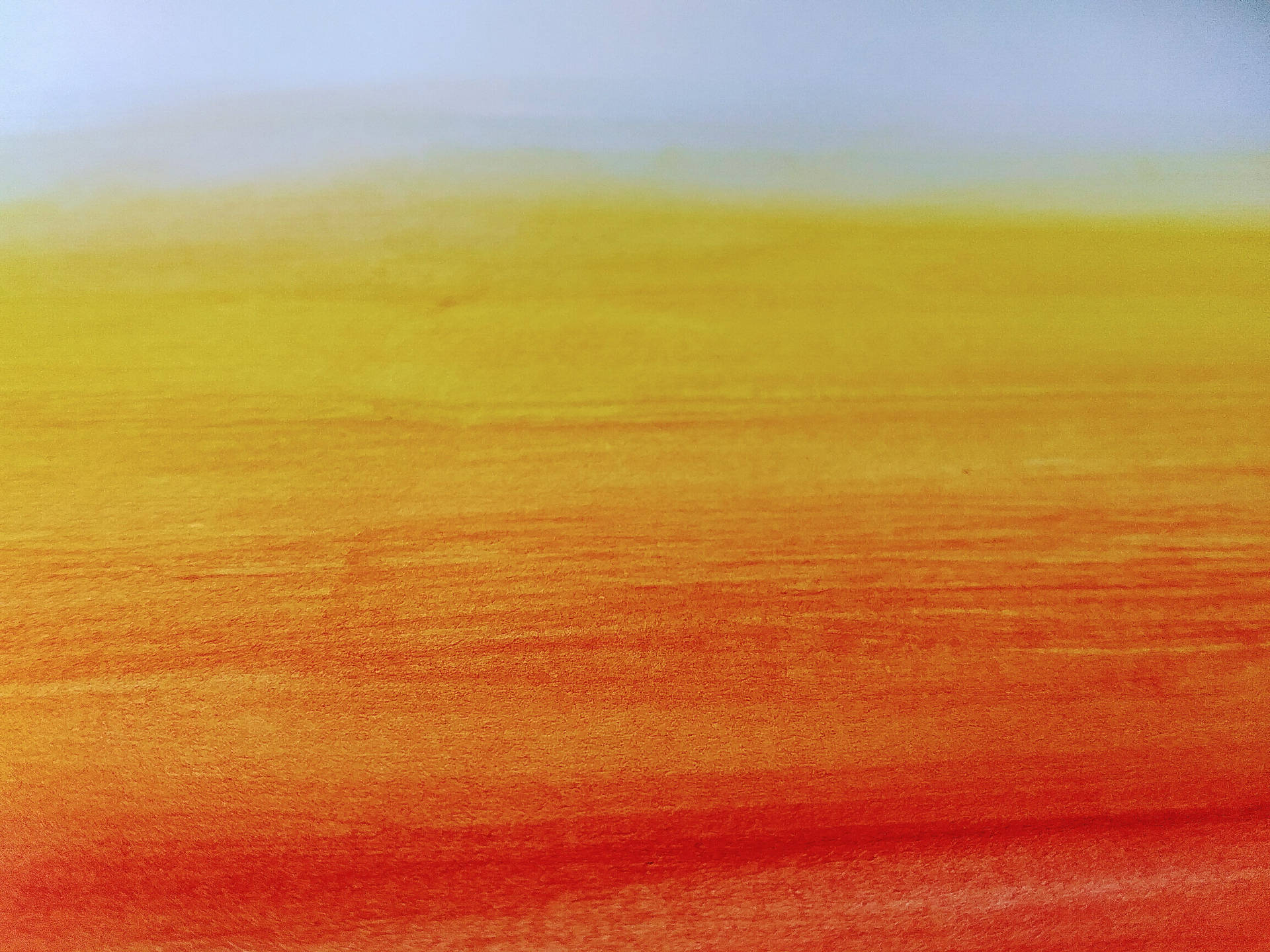 Gradient Yellow And Red Abstract Artwork Picture