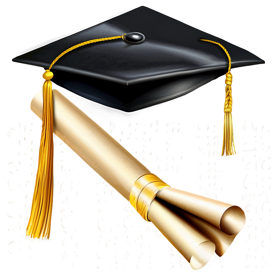 Graduation Cap And Diploma Png 81 PNG