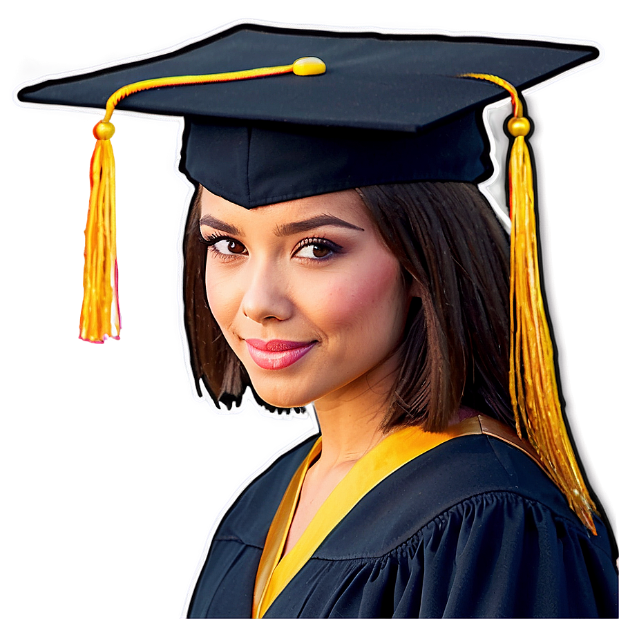 Download Graduation Cap Decoration Png Bem40 | Wallpapers.com