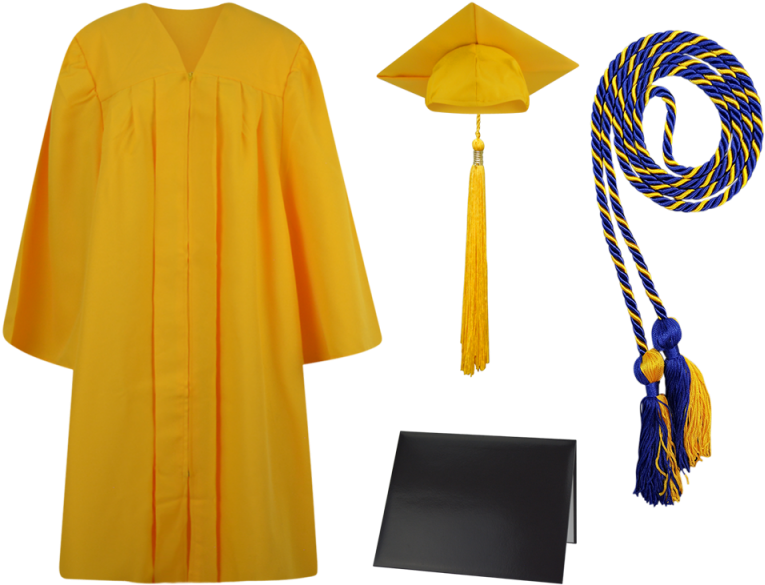 Graduation Cap Gown Accessories PNG