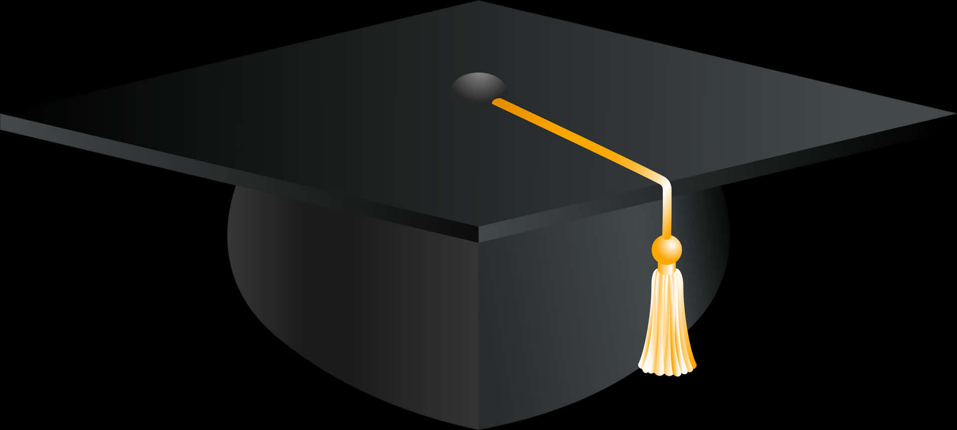 Graduation Cap Vector Illustration PNG