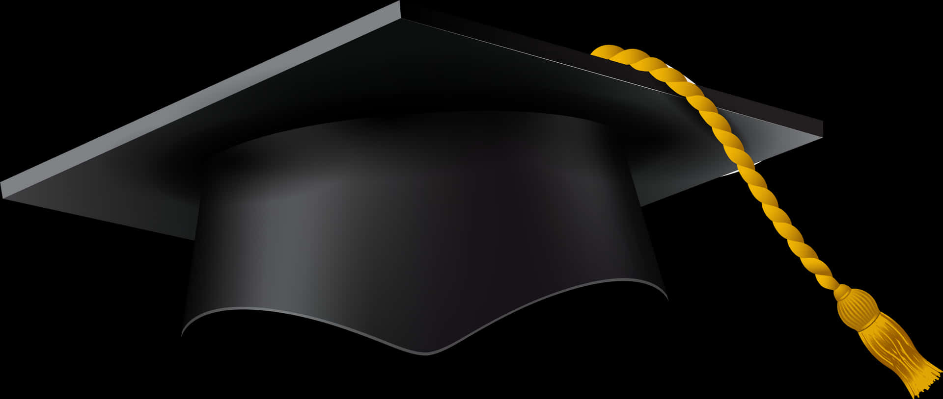 Graduation Cap Vector Illustration PNG