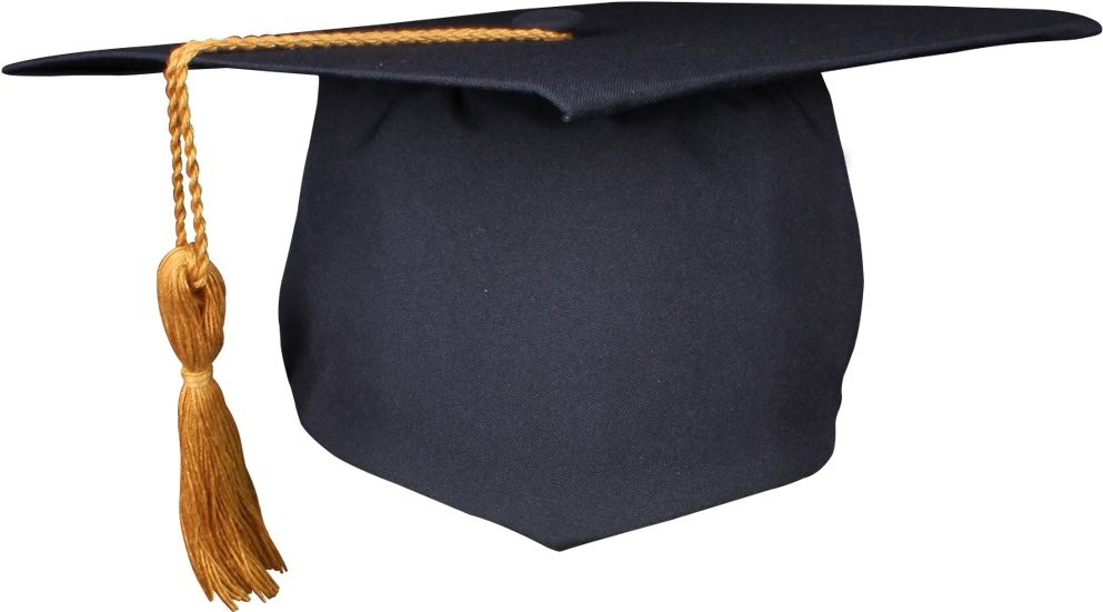 Graduation Capwith Gold Tassel.png PNG