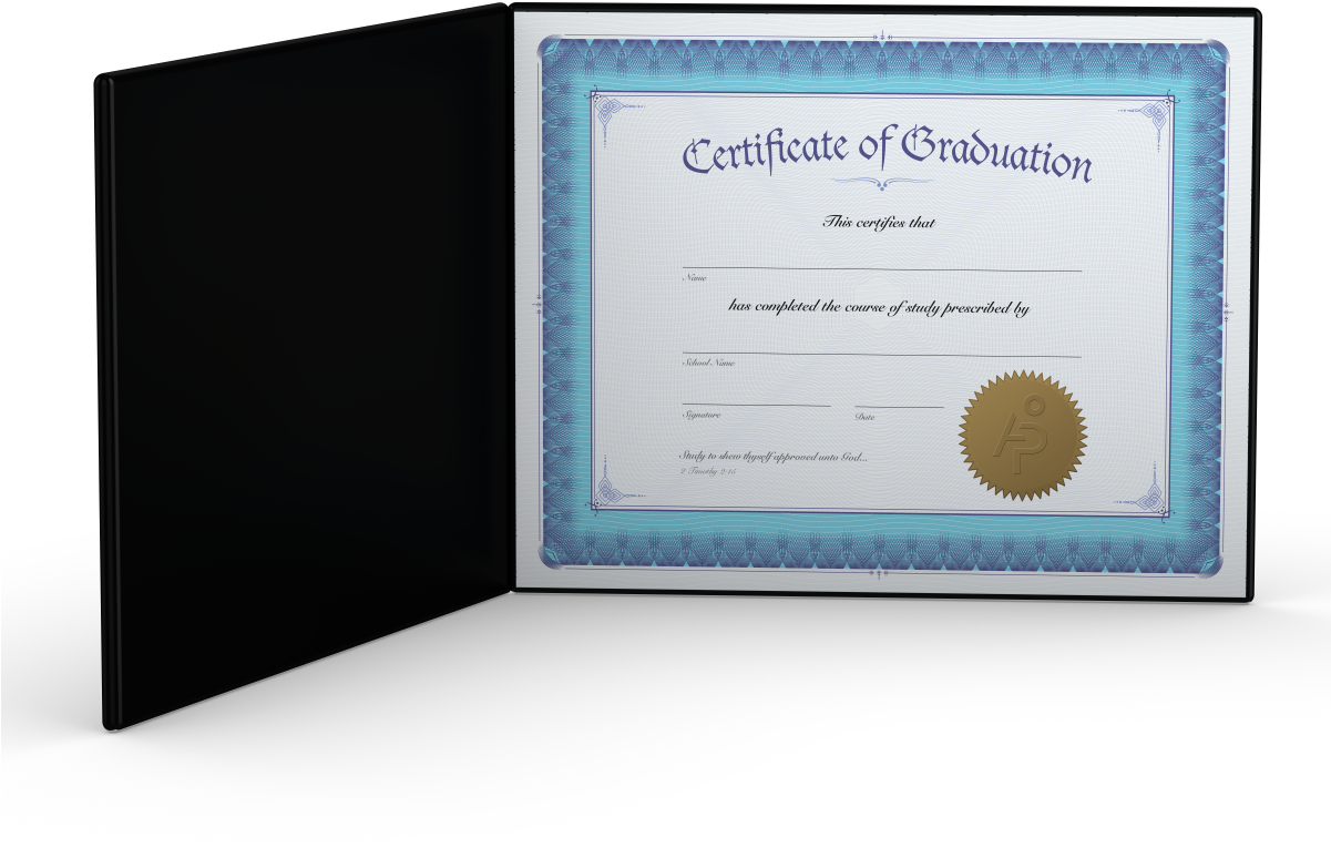 Graduation Certificate Diploma Display PNG