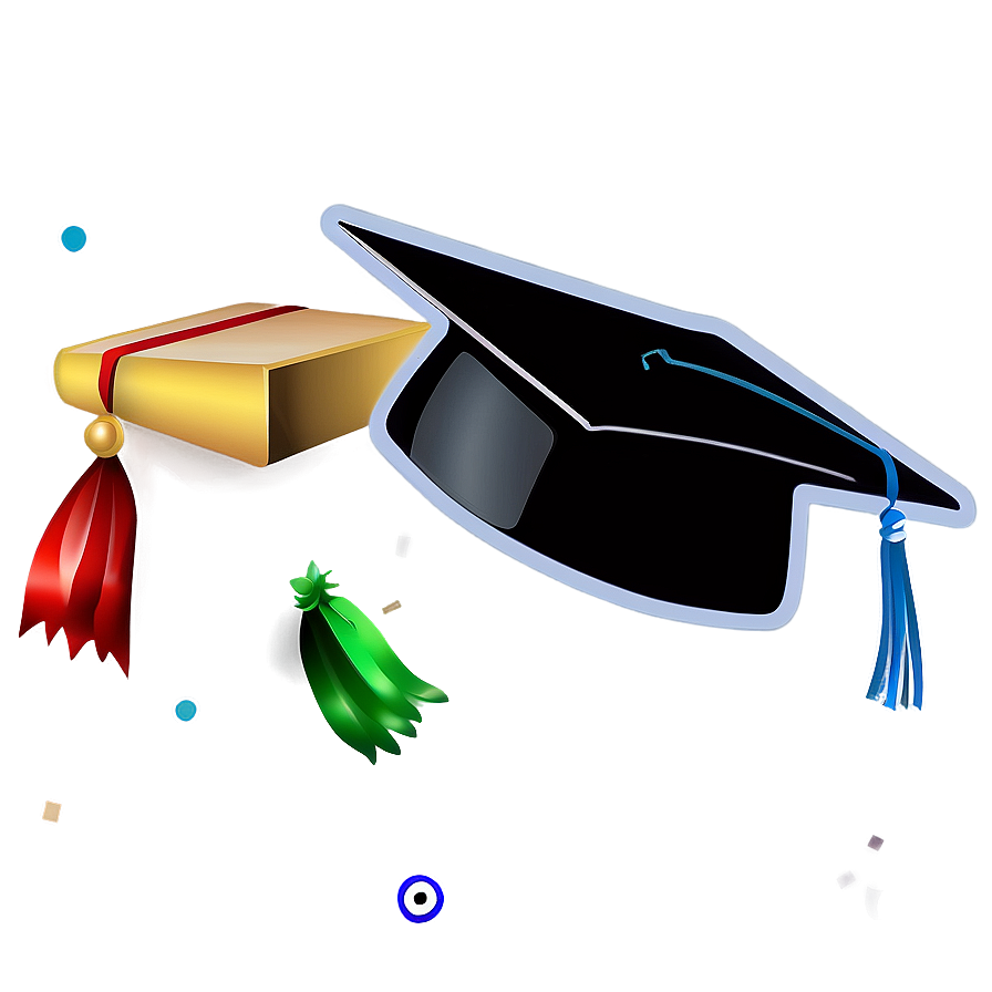 Download Graduation Confetti Png Ehr15 | Wallpapers.com