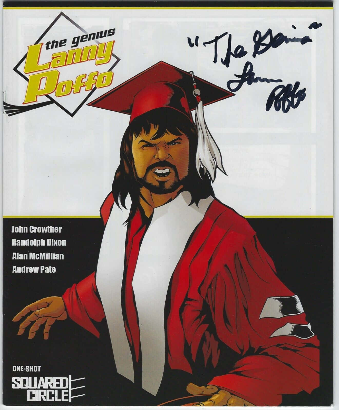 Graduation Gown Professional Wrestler Lanny Poffo Wallpaper