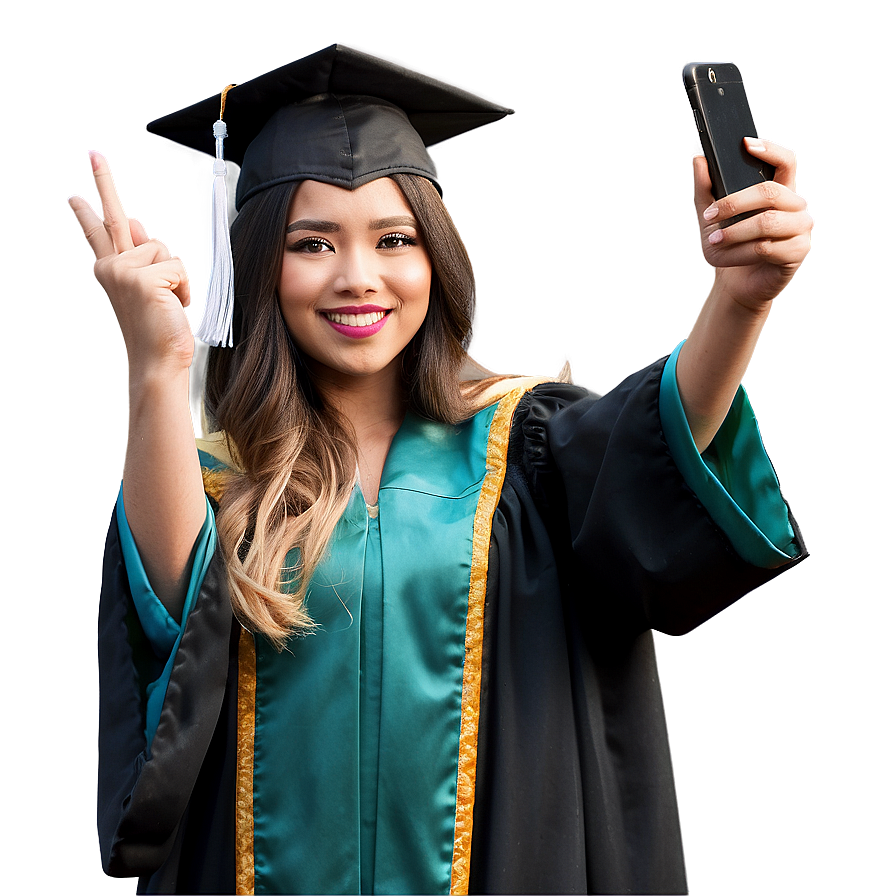 Download Graduation Selfie Png 75 | Wallpapers.com