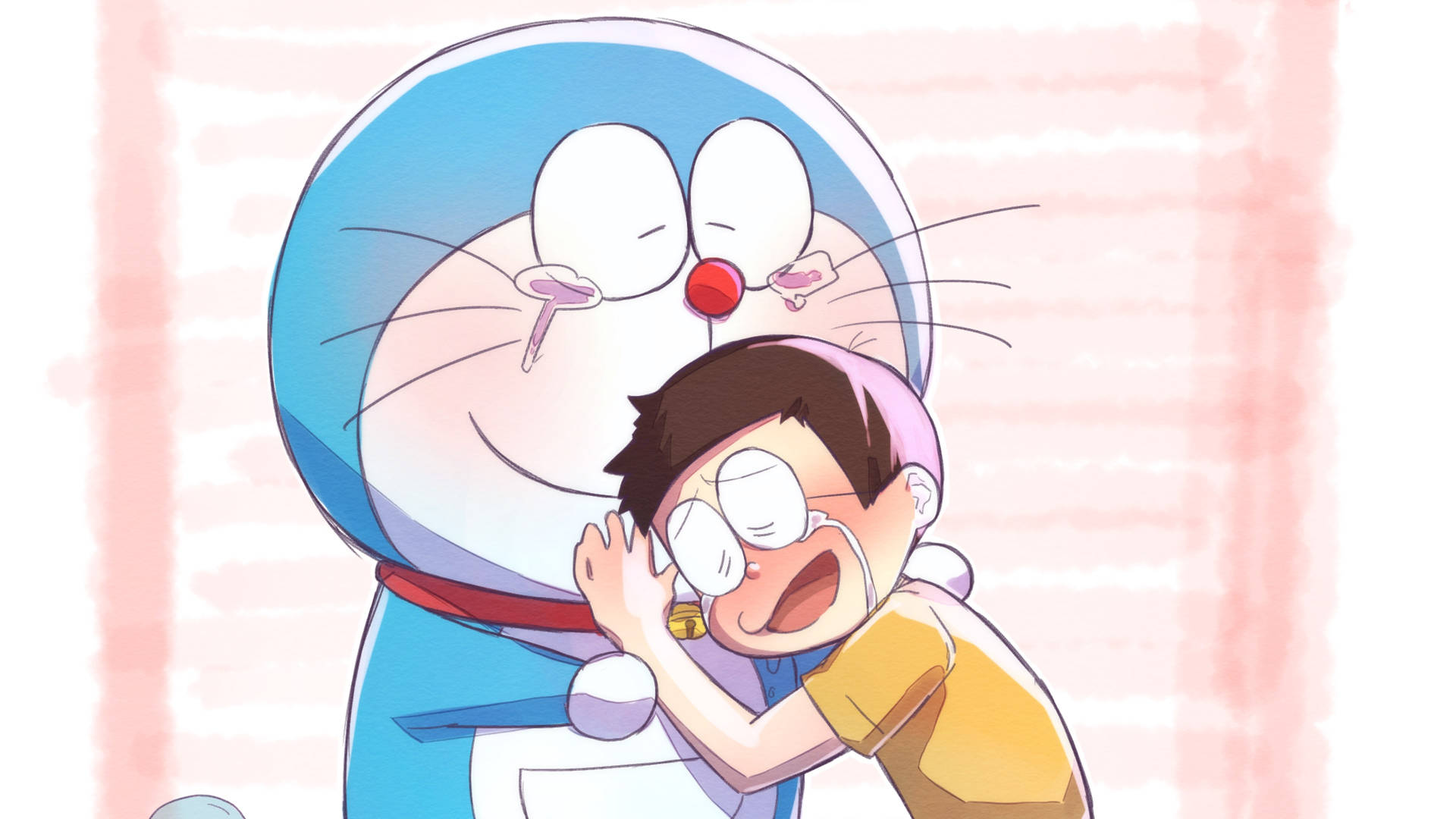 Grædende Doraemon 4k Wallpaper