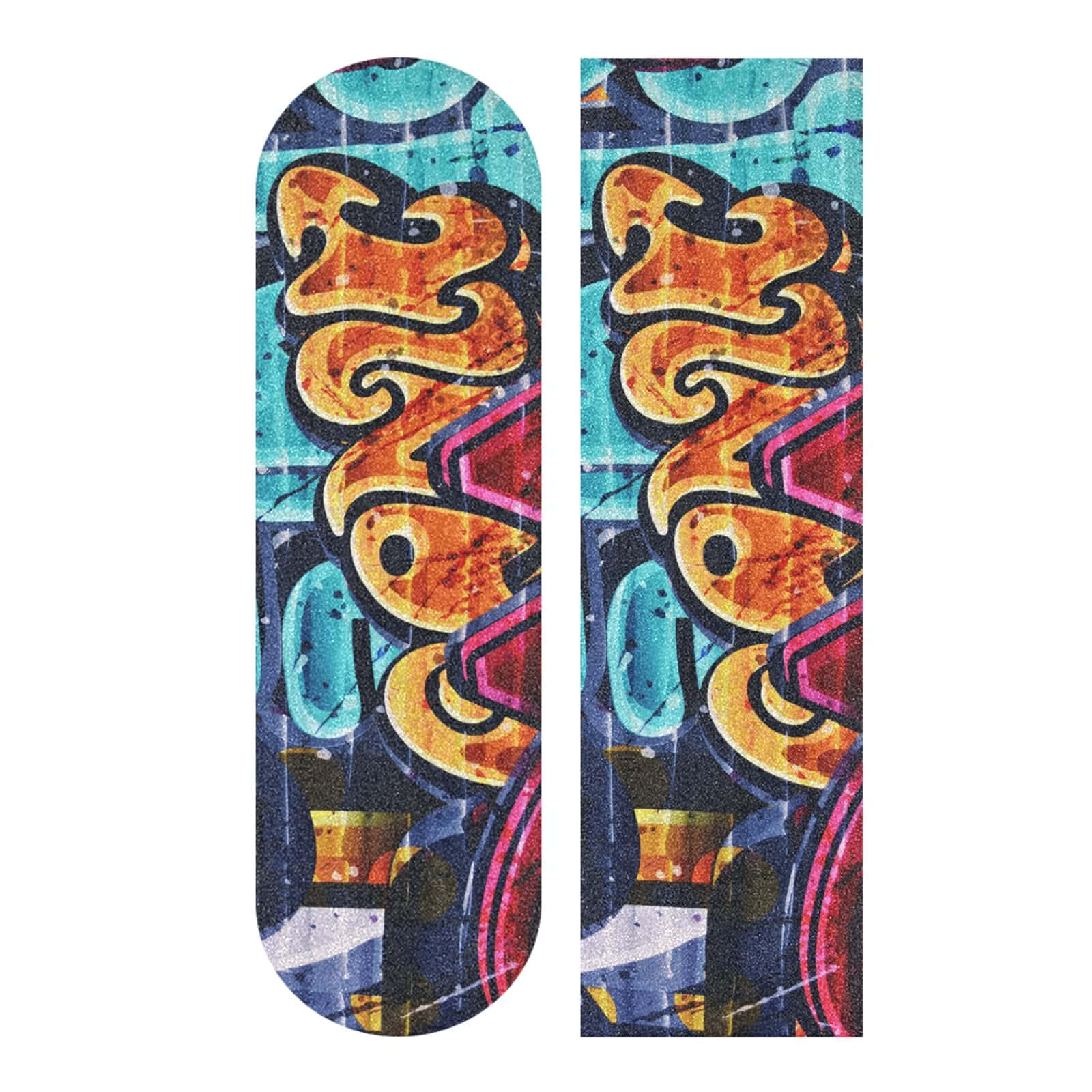 Graffiti Art Skateboard Deck Design Wallpaper