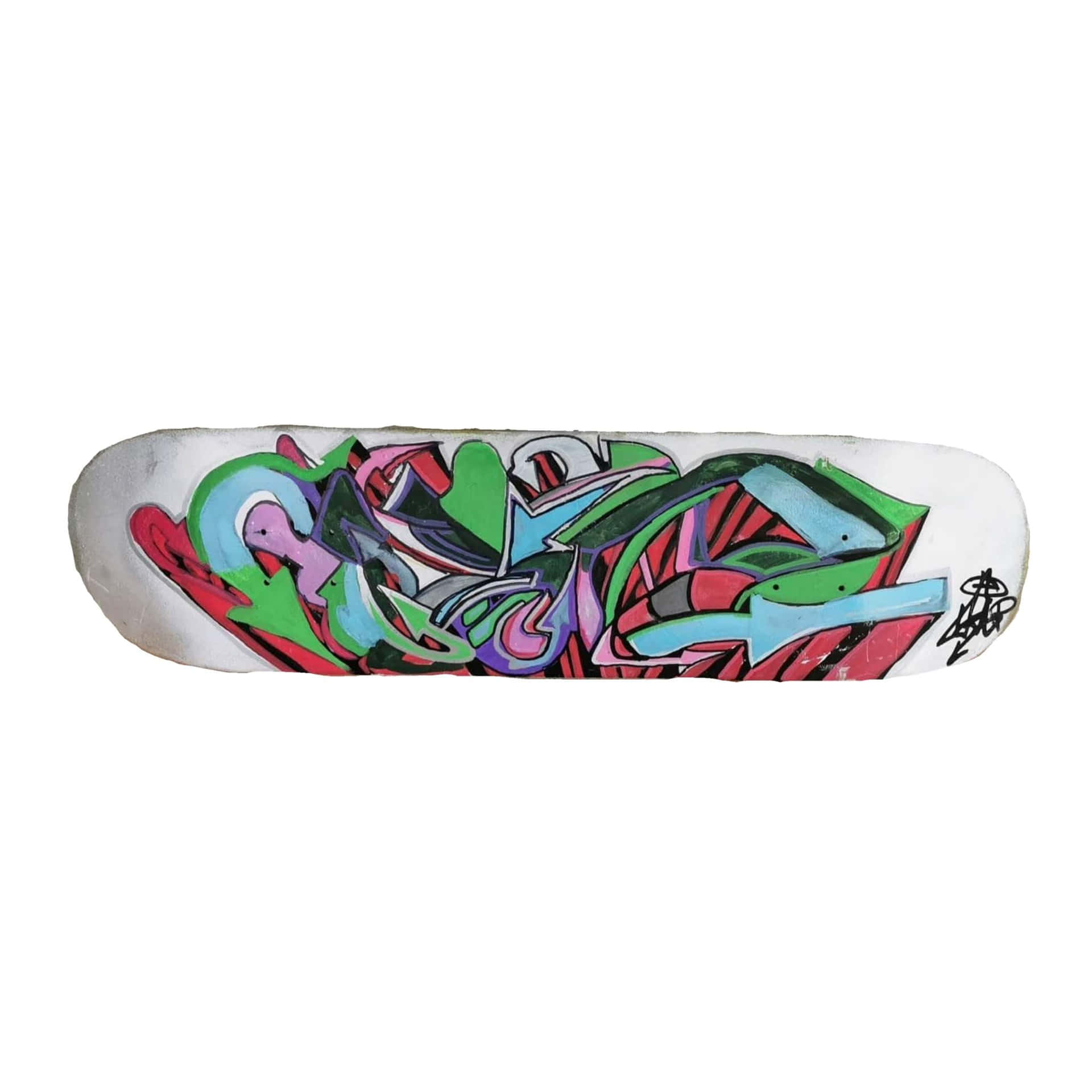 Graffiti Art Skateboard Deck Wallpaper
