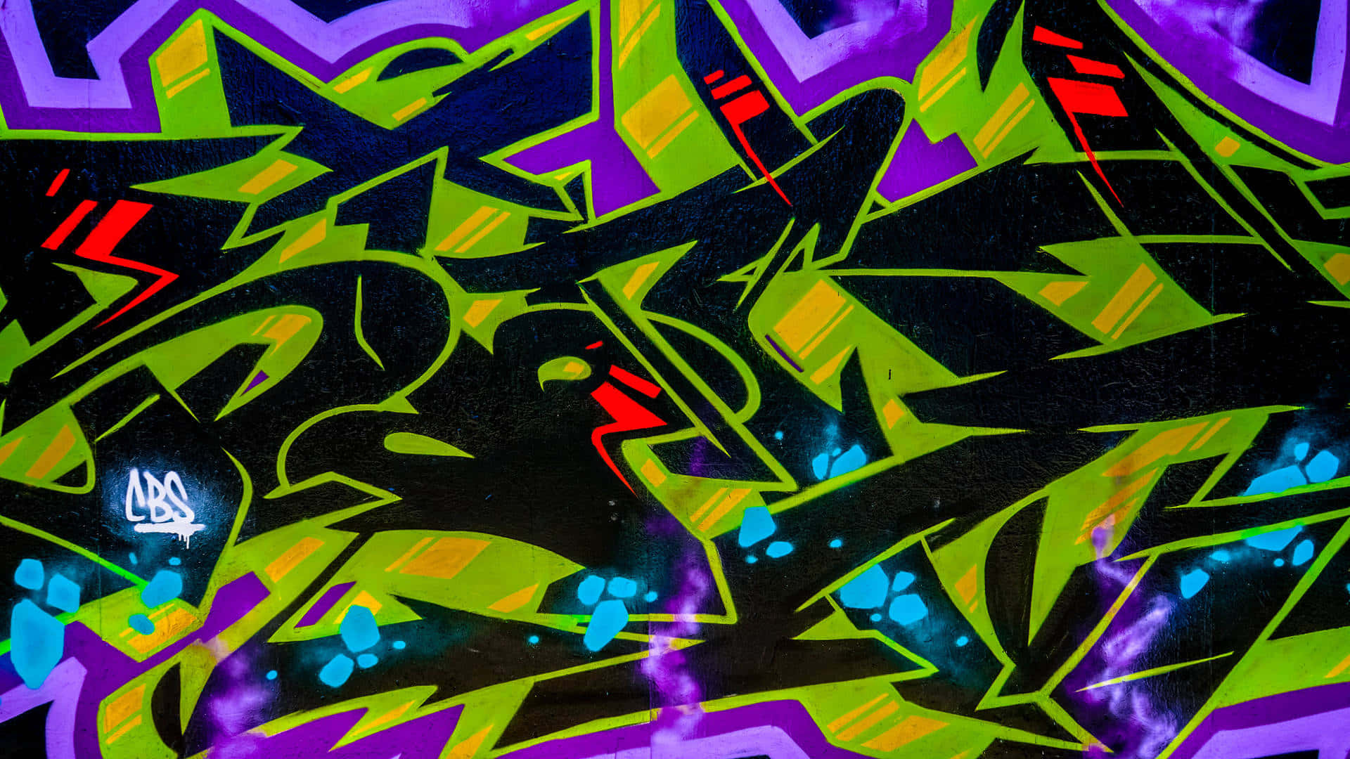 Graffiti Baggrund 1920 X 1080