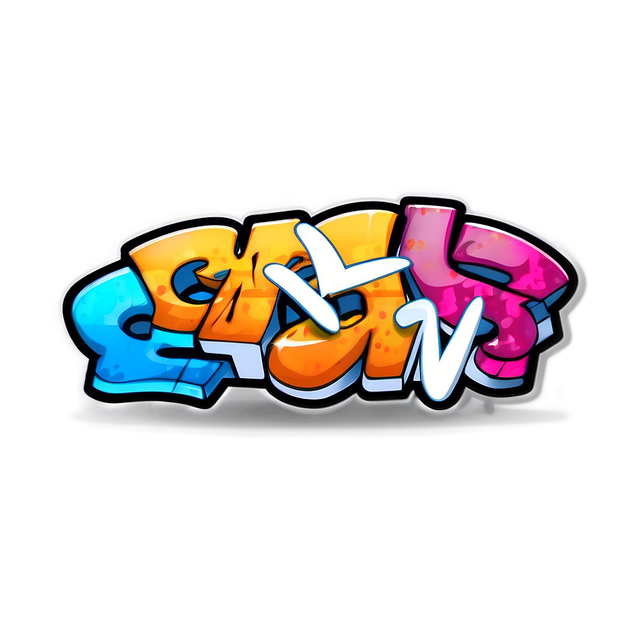 Graffiti Cartoon Png 05032024 PNG