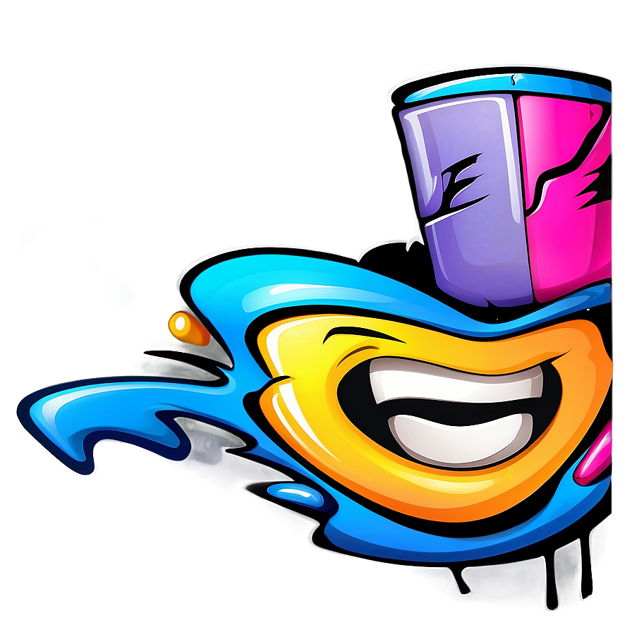 Graffiti Cartoon Png Eum PNG