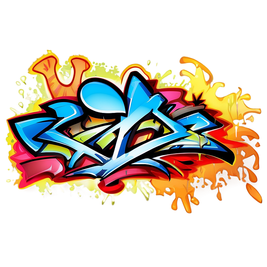 Download Graffiti Cartoon Png Quc | Wallpapers.com