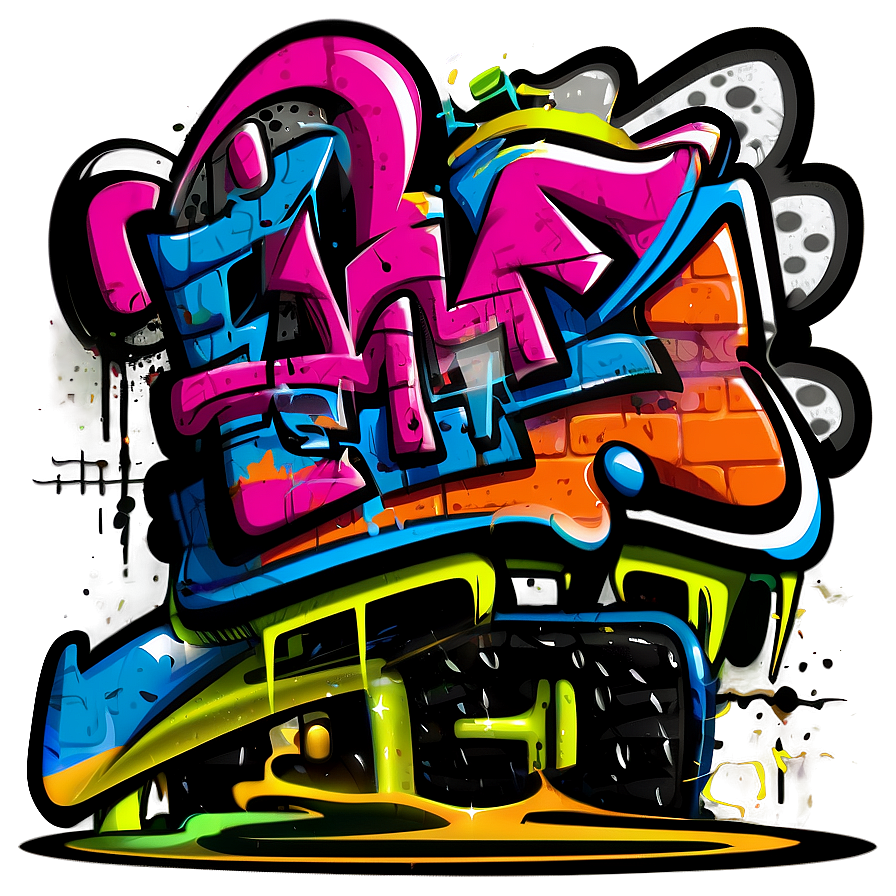 Graffiti Clipart Png 05032024 PNG