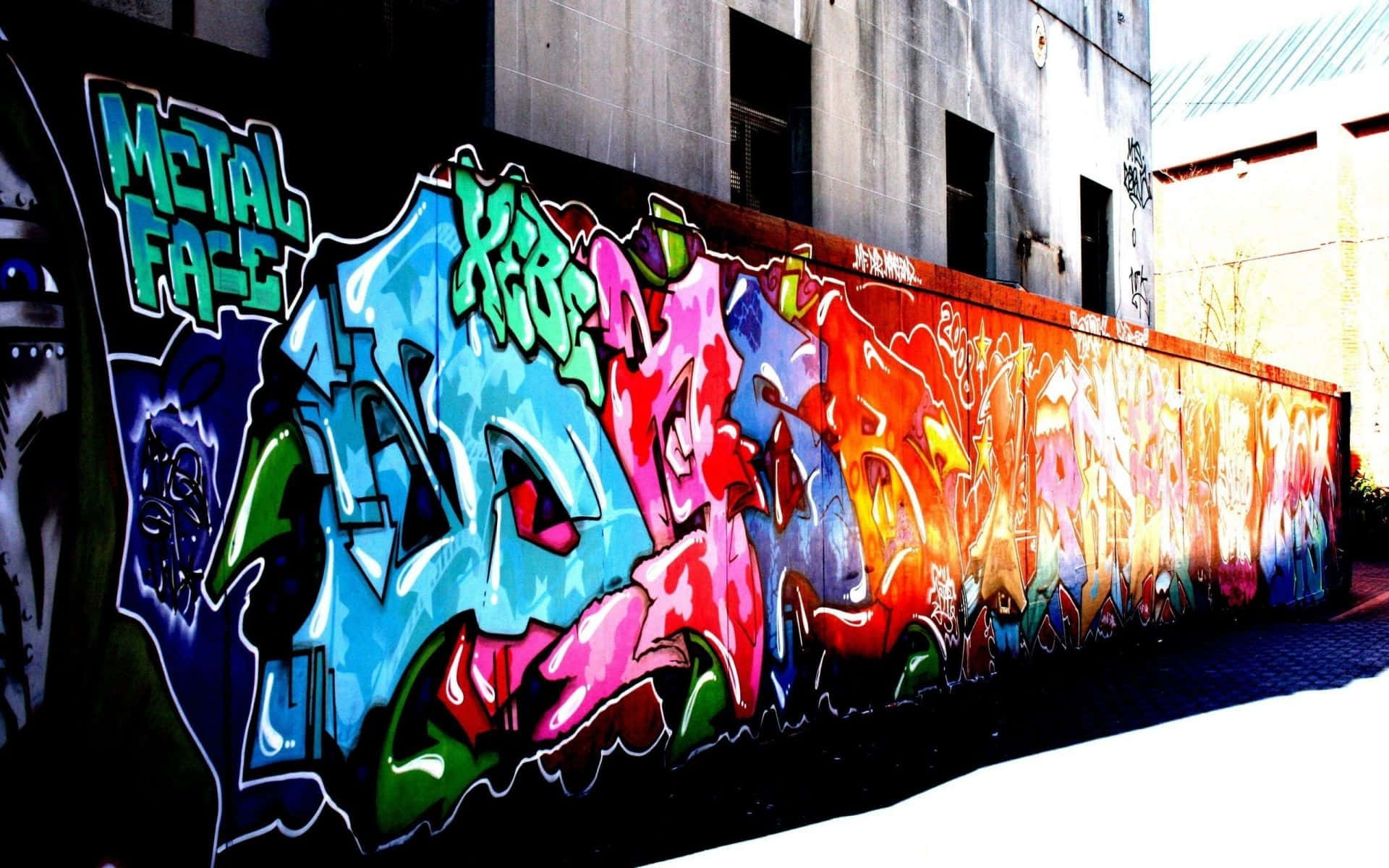 Escritoriode Graffiti Fondo de pantalla