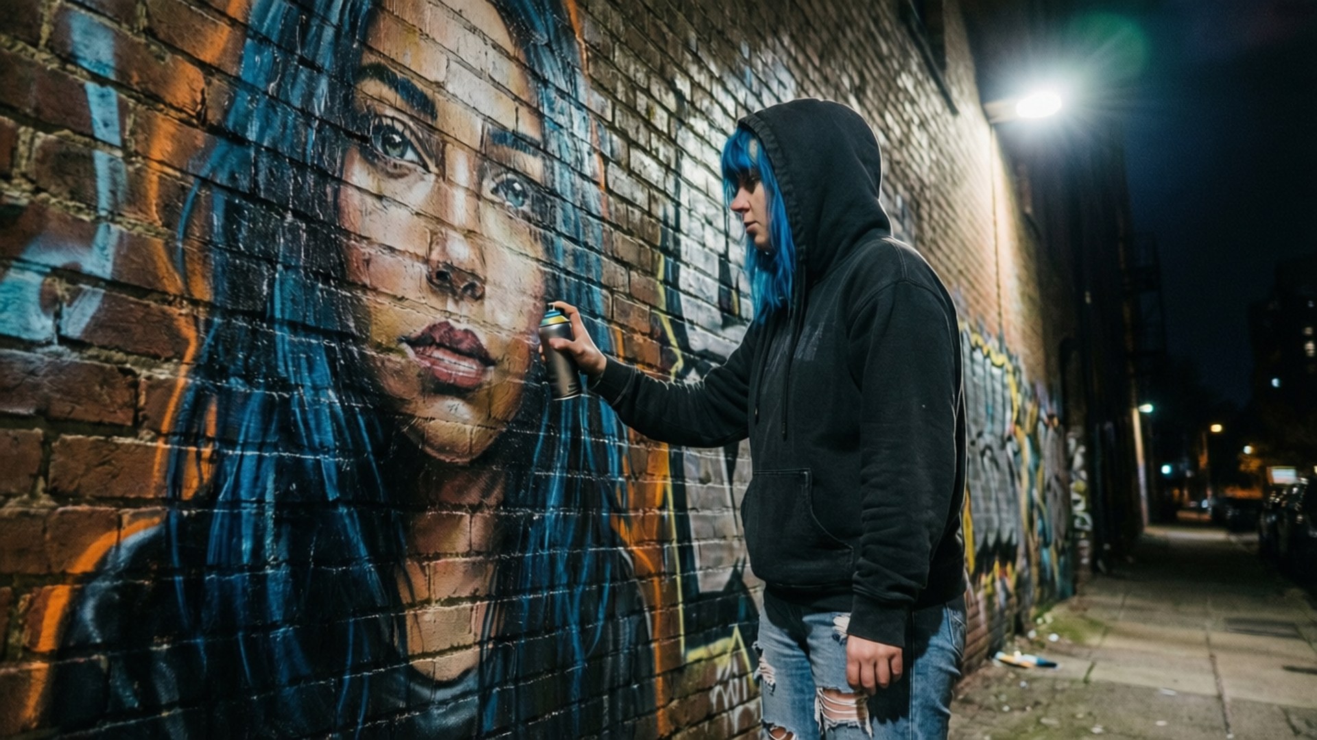 Graffiti Muse Achtergronden