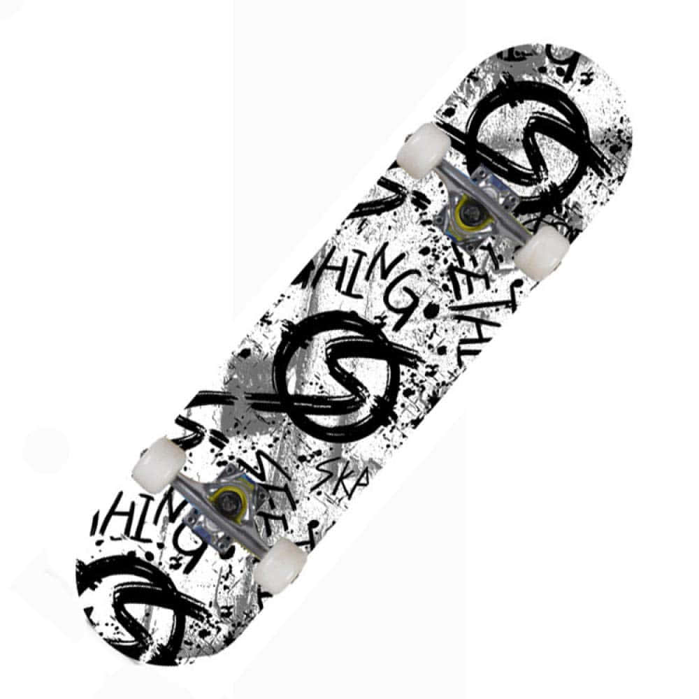 Graffiti Style Skateboard Deck Wallpaper