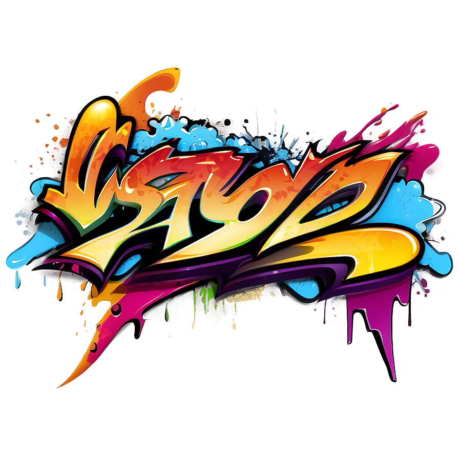 Graffiti Vector Png 05032024 PNG