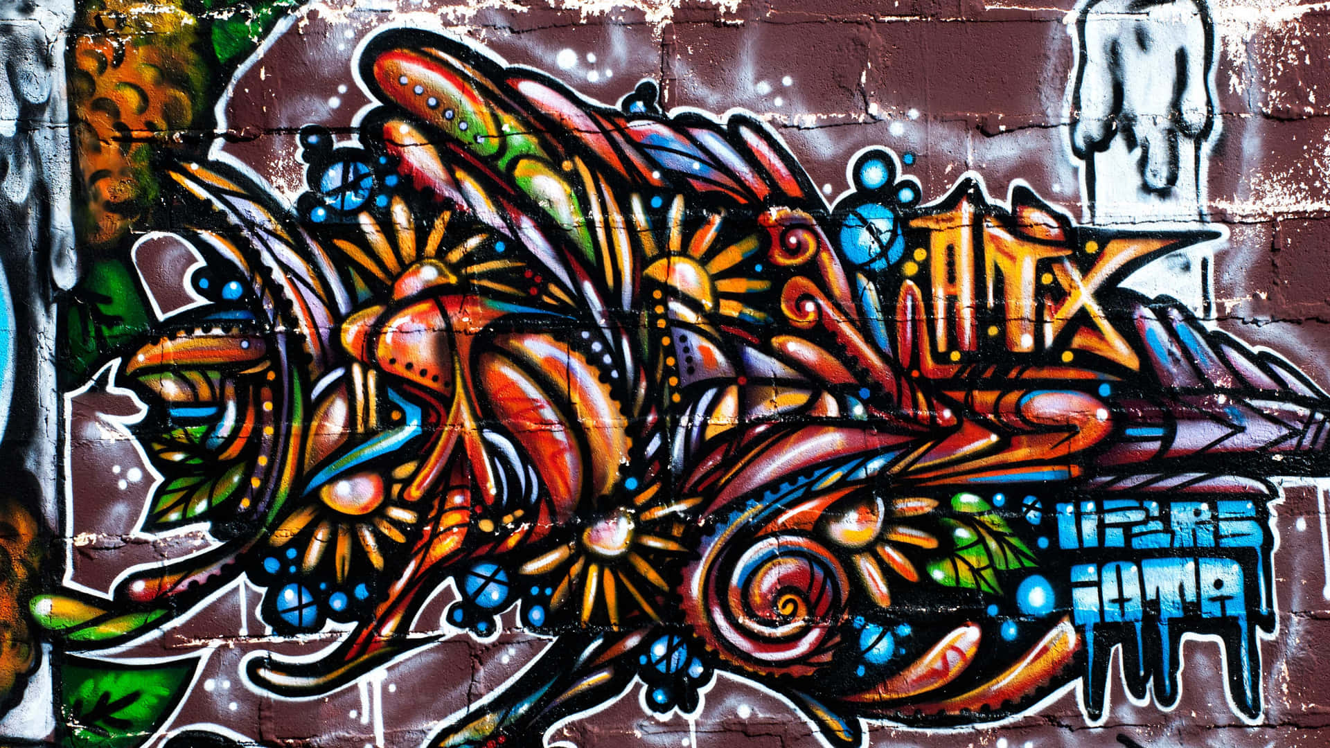 Graffiti Wall Background