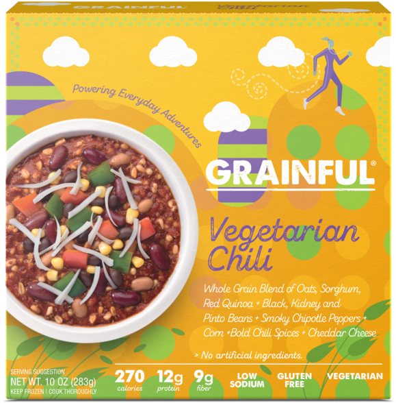 Grainful Vegetarian Chili Packaging PNG