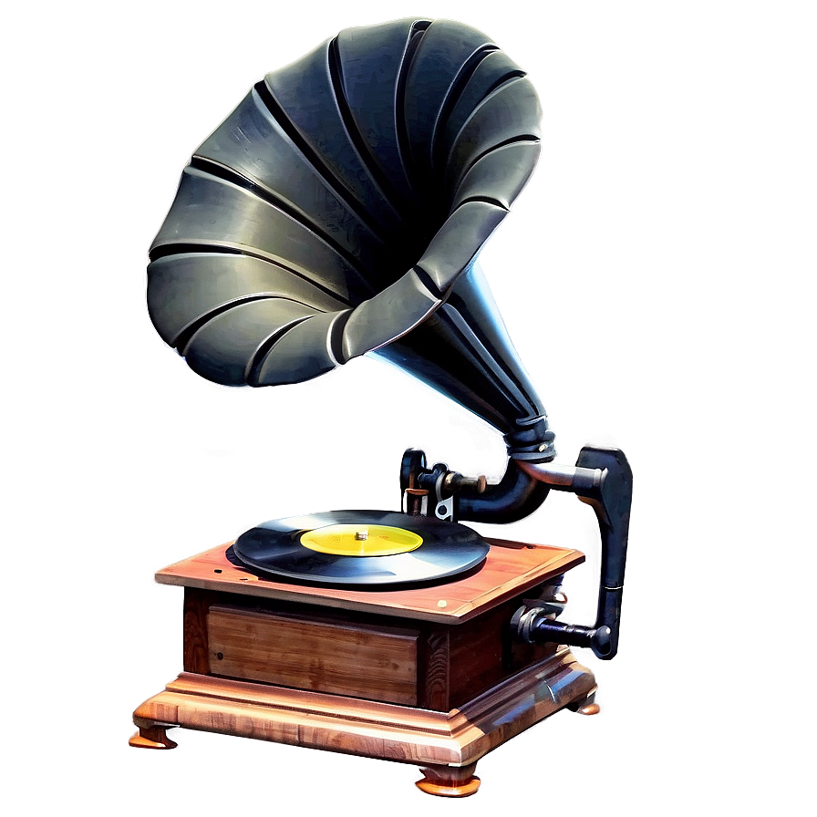 Download Gramophone Phonograph Png 06252024