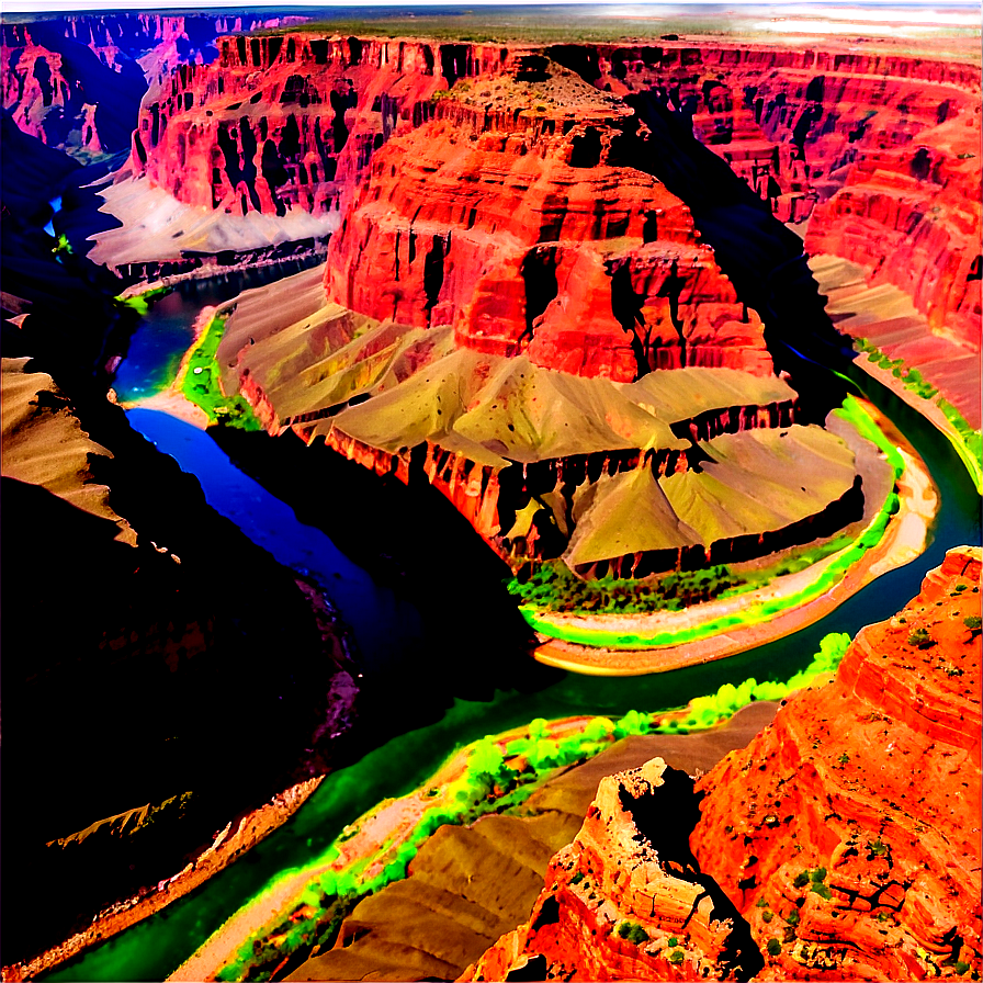 Grand Canyon Deep Gorge View Png 84 PNG