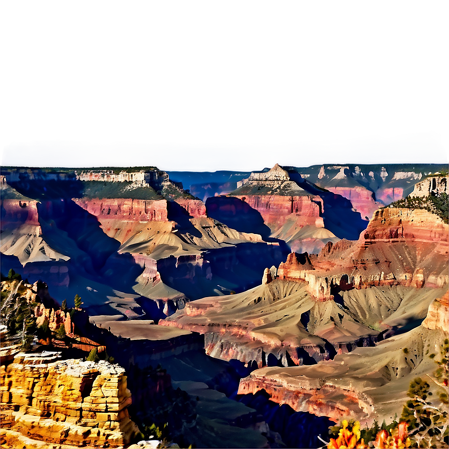 Grand Canyon North Rim Vista Png 20 PNG