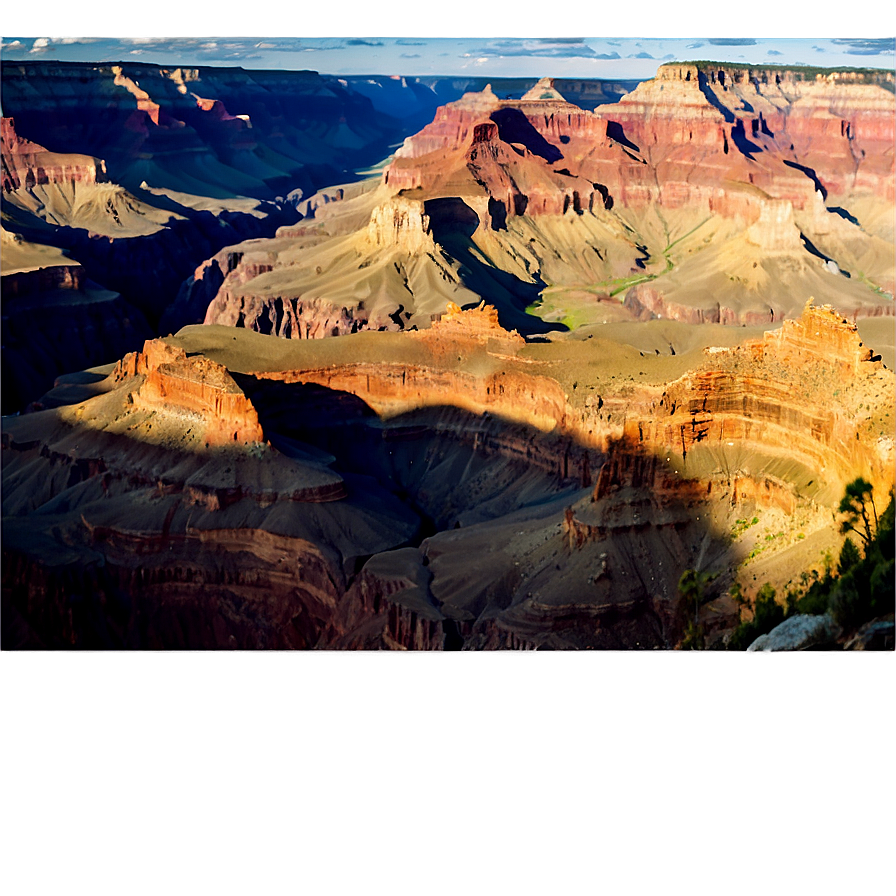 Grand Canyon Panoramic Cliffside View Png 56 PNG