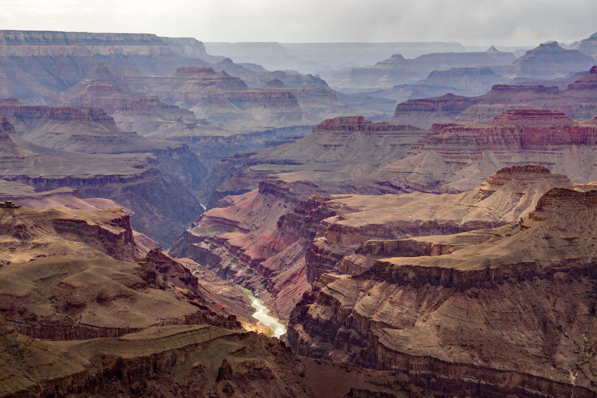 Andlöstvacker Vy Av Grand Canyon