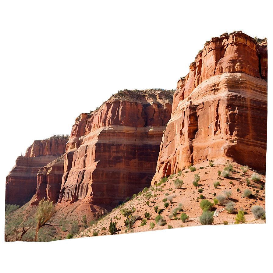 Grand Canyon Red Sandstone Cliffs Png 77 PNG