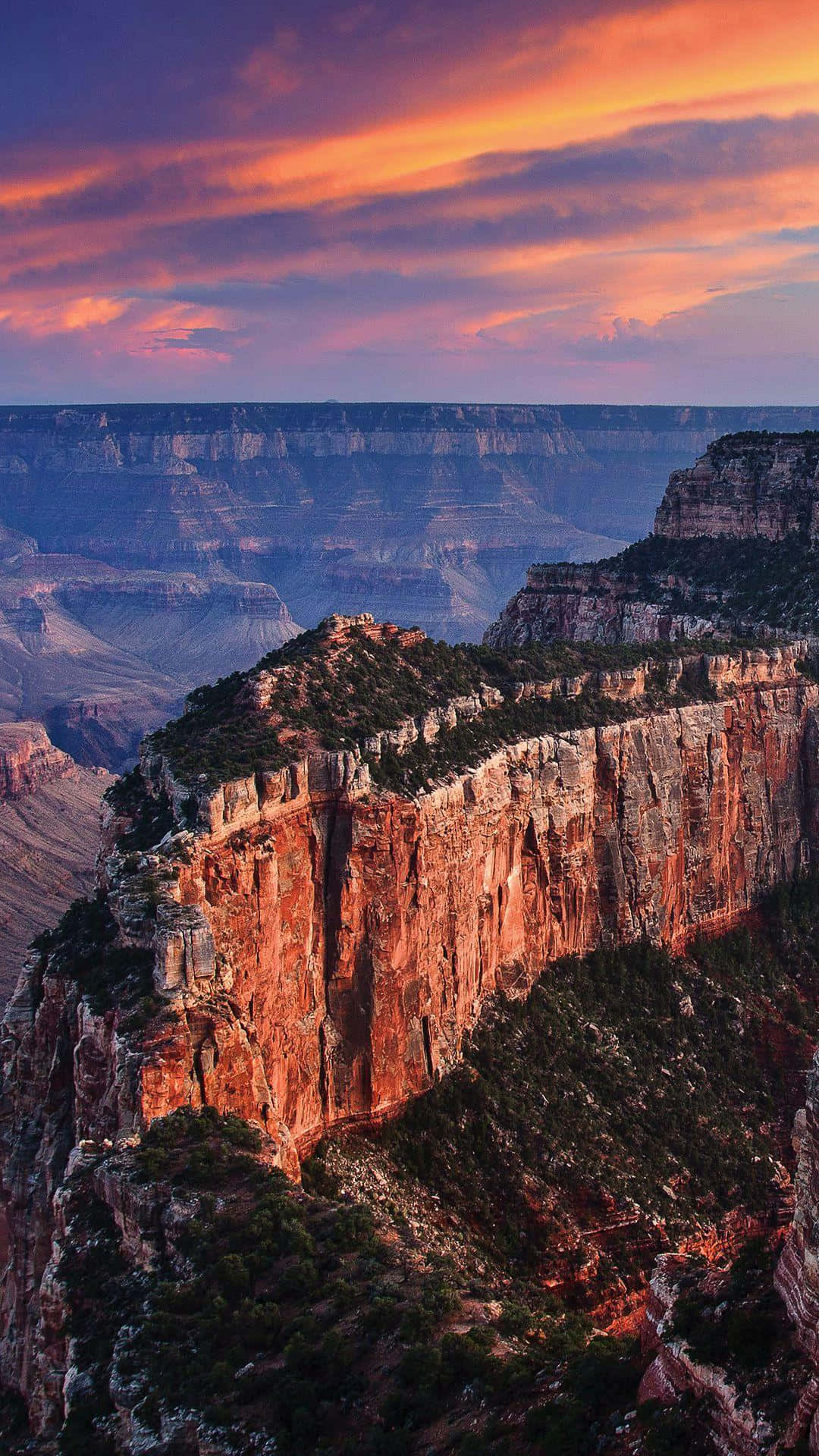 Grand Canyon Sunset Cliffs Wallpaper