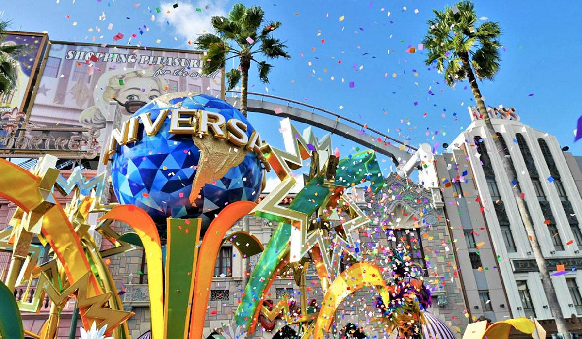 Grand Celebration On Universal Studios Wallpaper